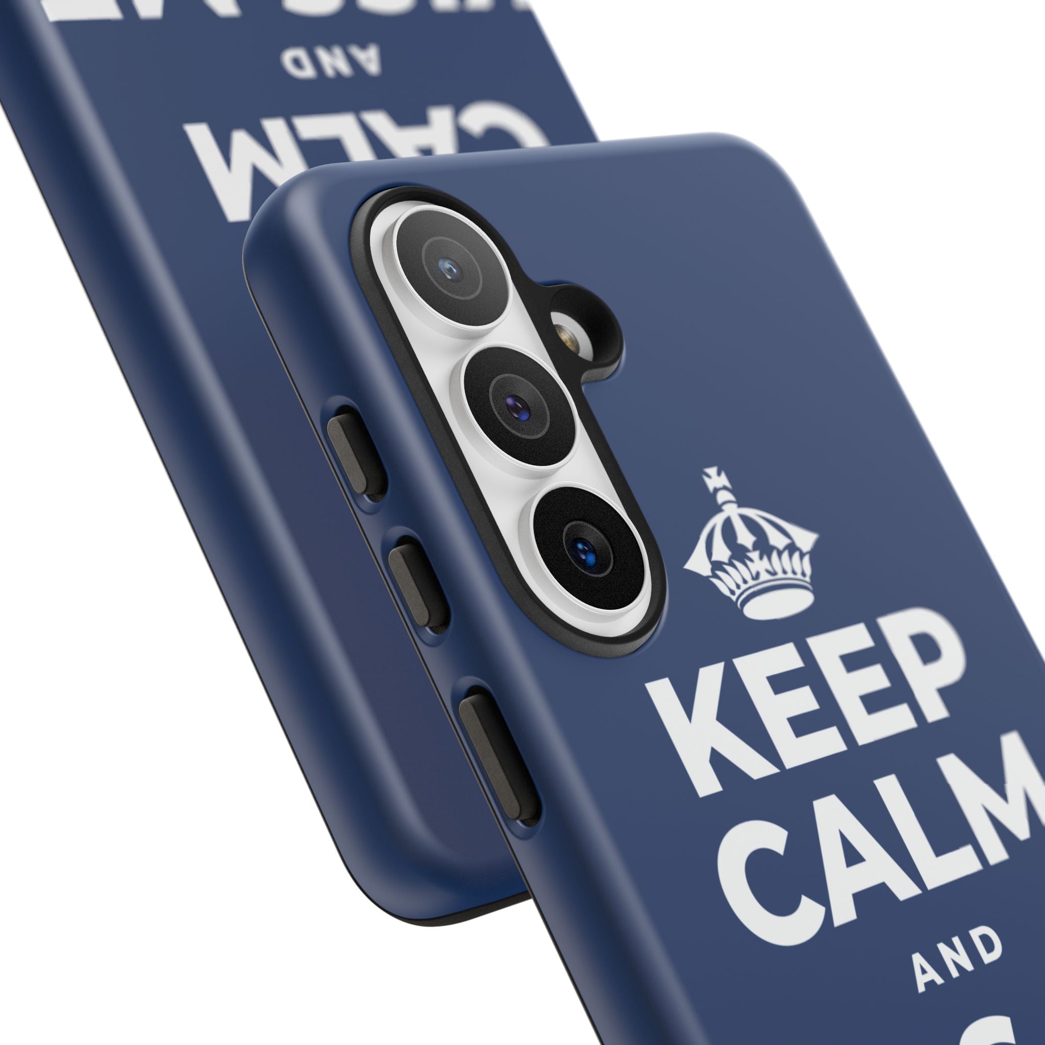 KEEP CALM AND KISS ME AGAIN Phone Case