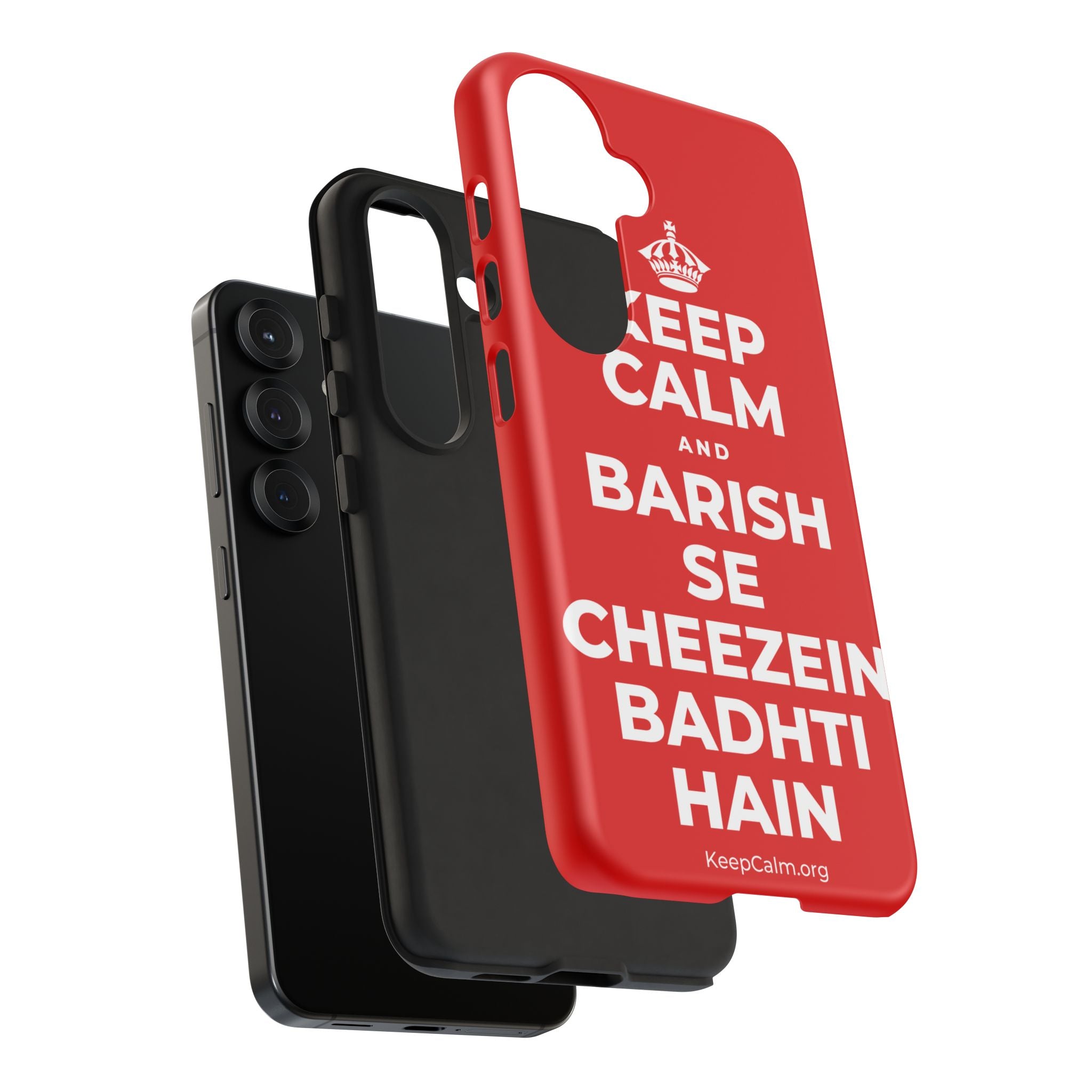 KEEP CALM AND BARISH SE CHEEZEIN BADHTI HAIN Phone Case