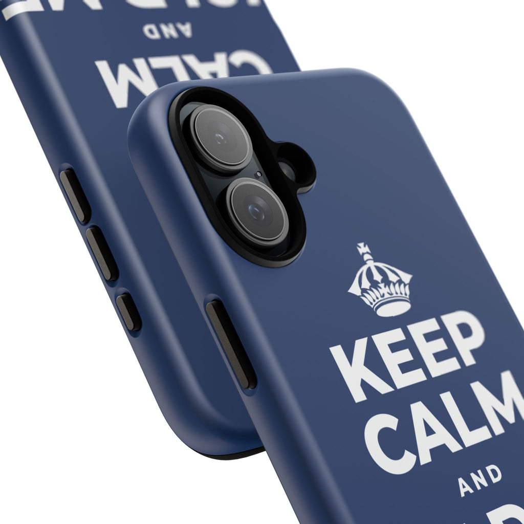 KEEP CALM AND HOLD ME CLOSE Phone Case