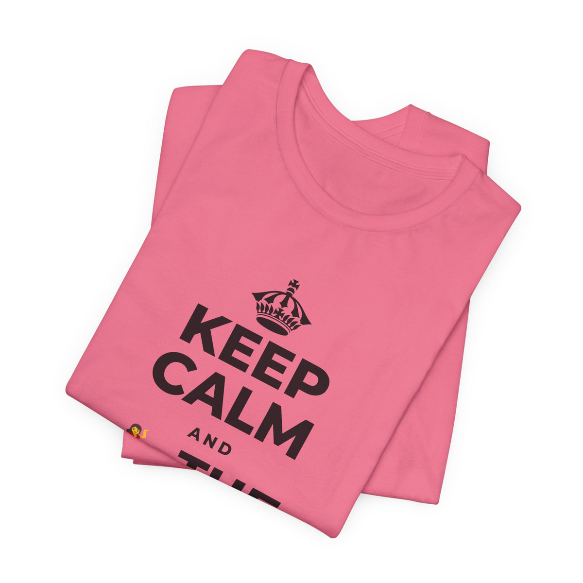 KEEP CALM AND 💃 THE NIGHT AWAY T-Shirt (Military Green–Autumn)