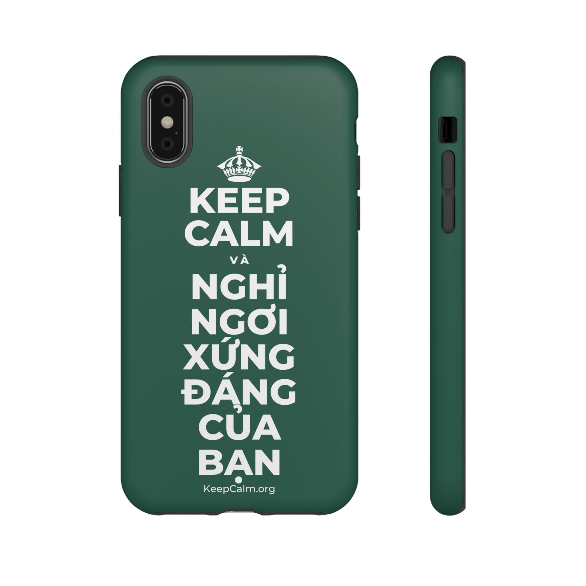 KEEP CALM VÀ NGHỈ NGƠI XỨNG ĐÁNG CỦA BẠN Phone Case