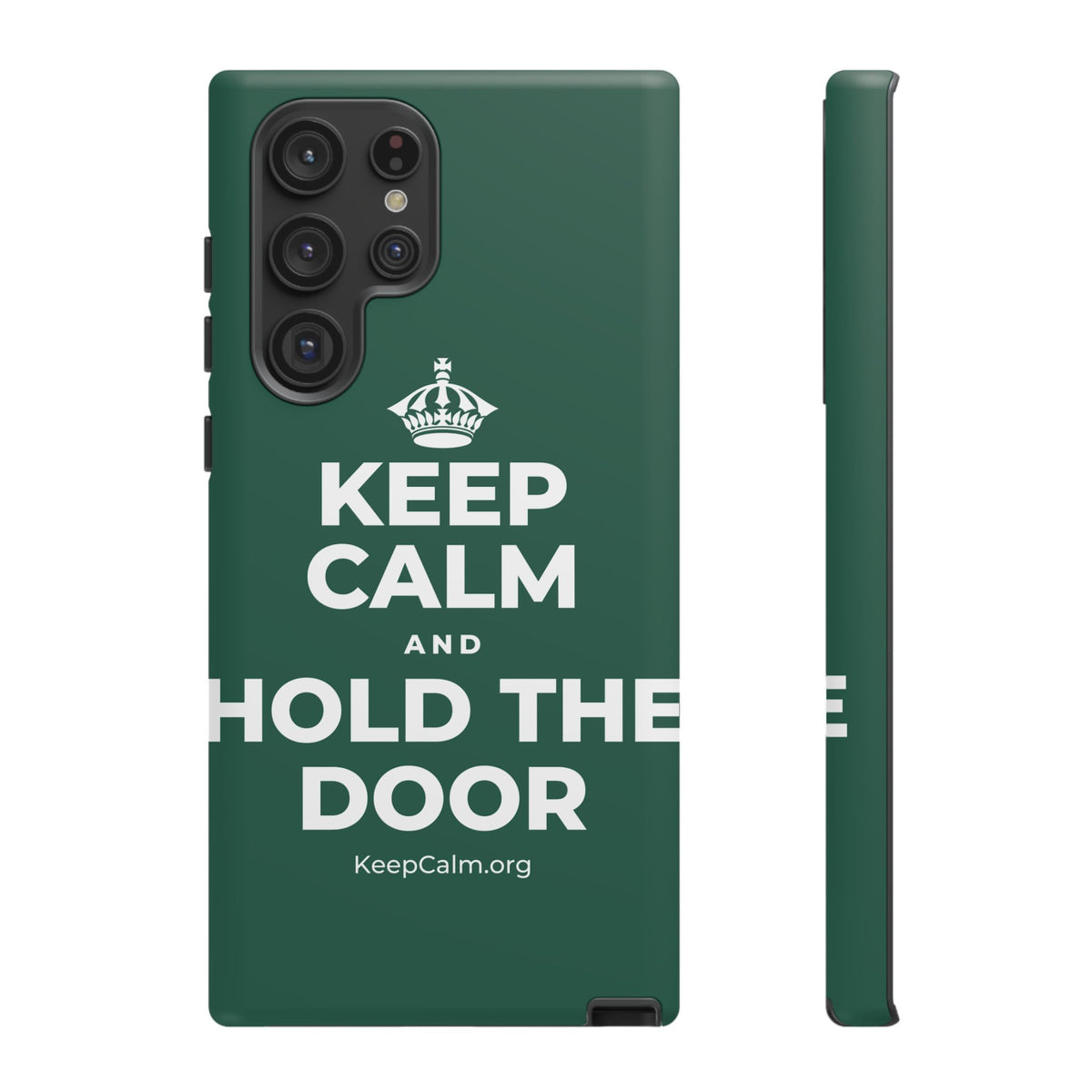 KEEP CALM AND HOLD THE DOOR Phone Case