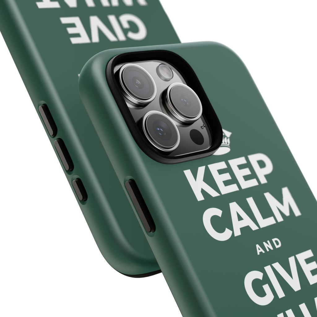 KEEP CALM AND GIVE WHAT YOU CAN Phone Case