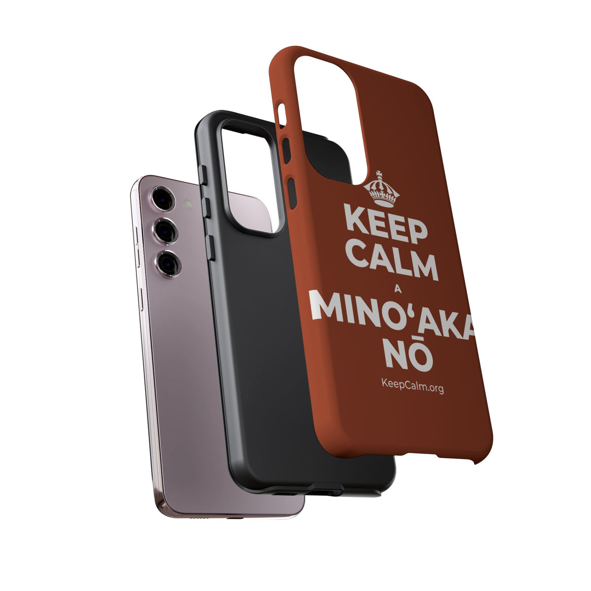 KEEP CALM A MINOʻAKA NŌ Phone Case