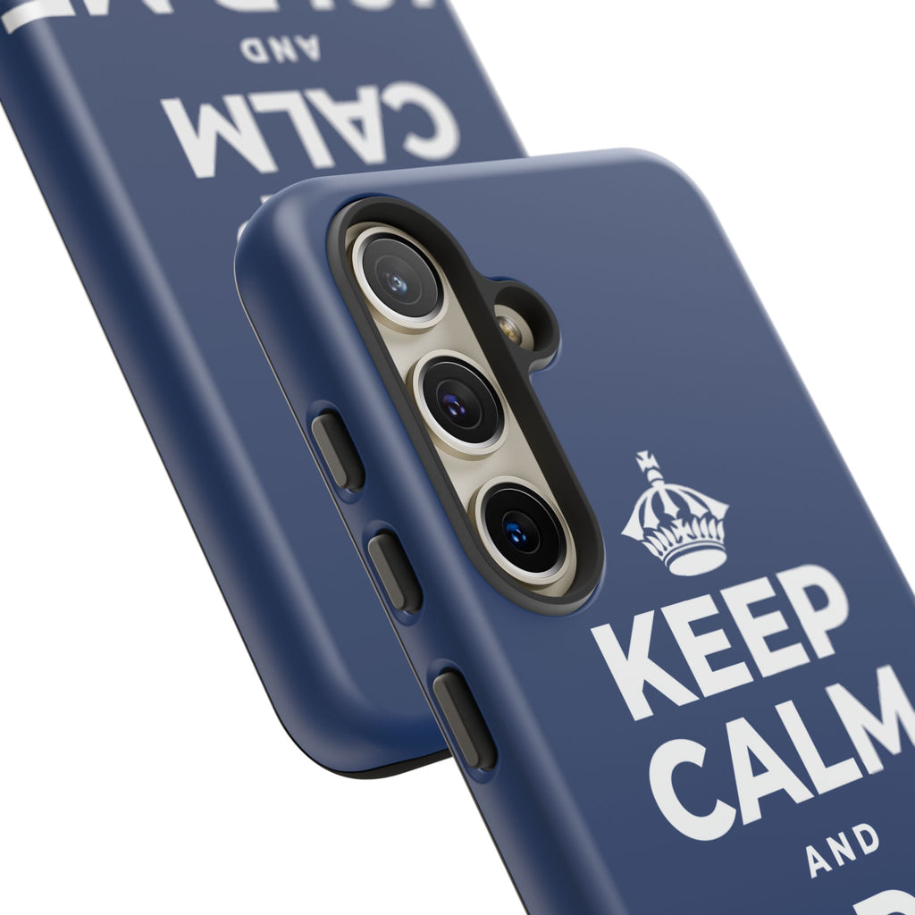 KEEP CALM AND HOLD ME CLOSE Phone Case