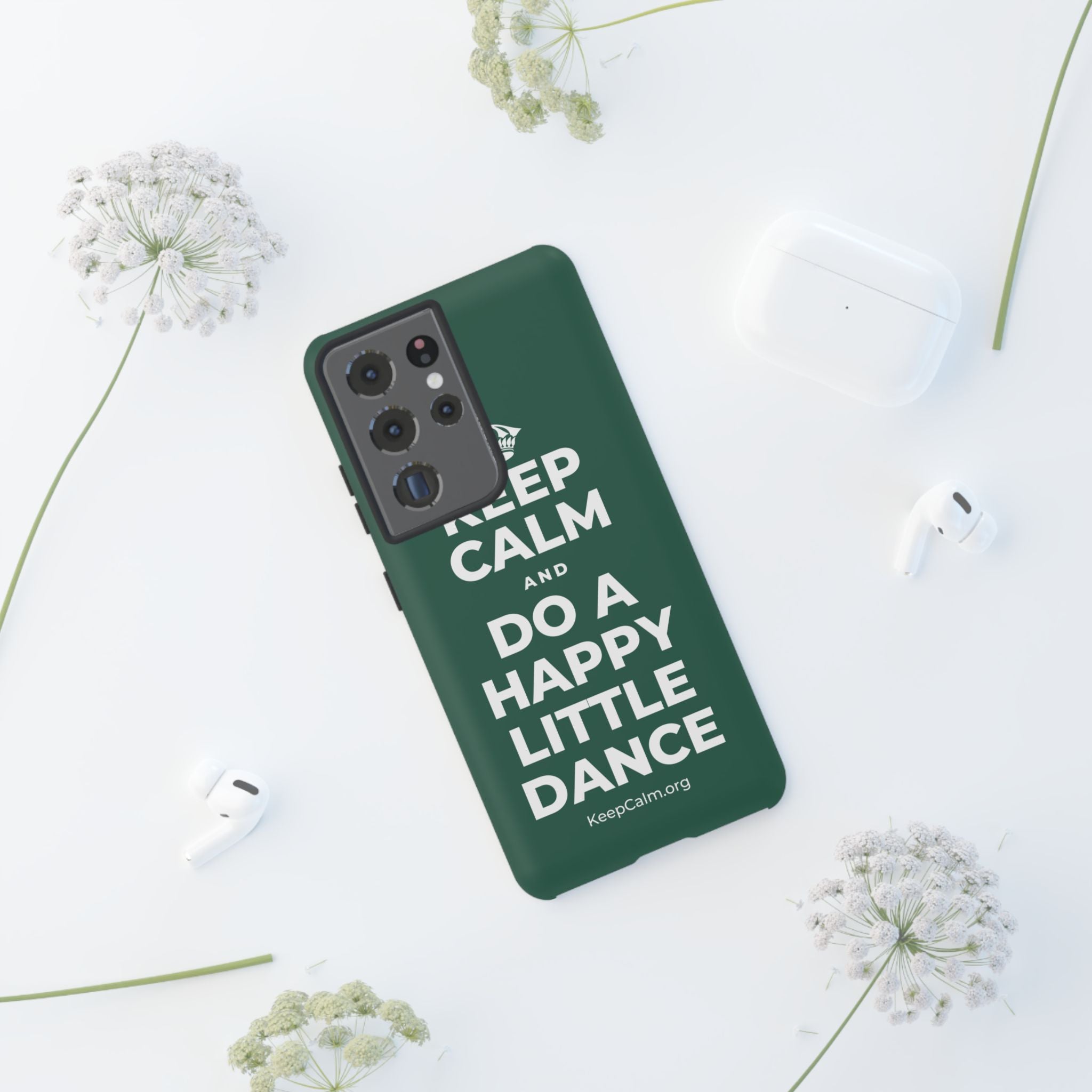 KEEP CALM AND DO A HAPPY LITTLE DANCE Phone Case