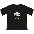 KEEP CALM AND BEE HAPPY Women's Raglan Tee