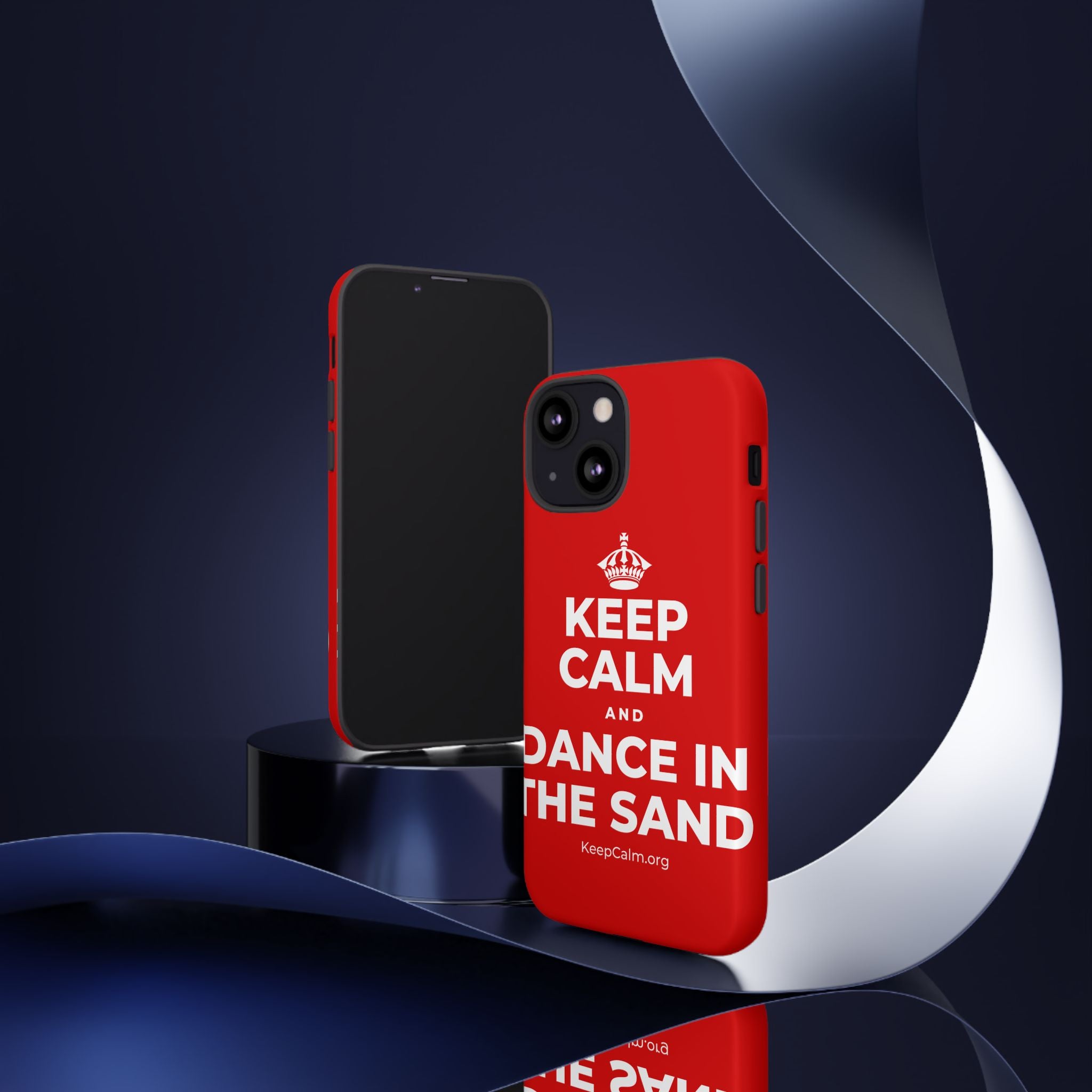 KEEP CALM AND DANCE IN THE SAND Phone Case