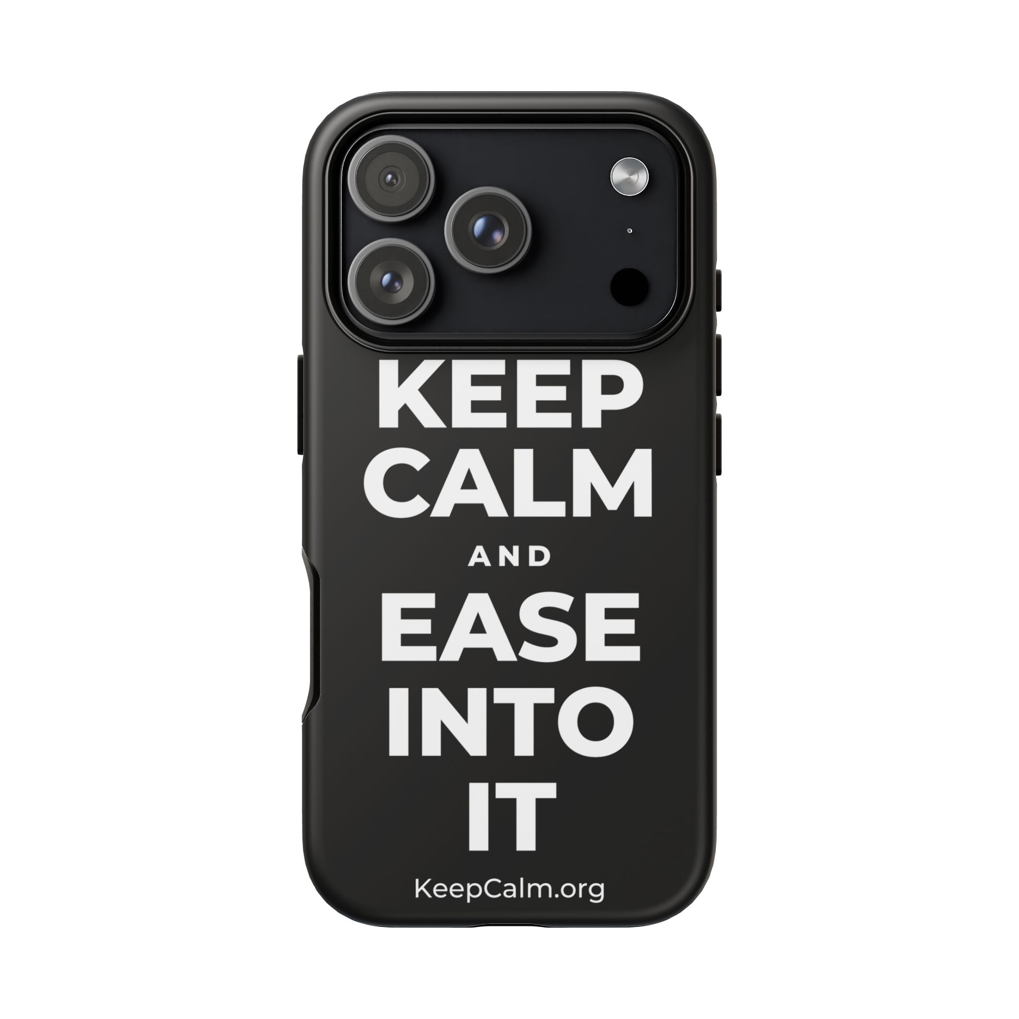 KEEP CALM AND EASE INTO IT Phone Case