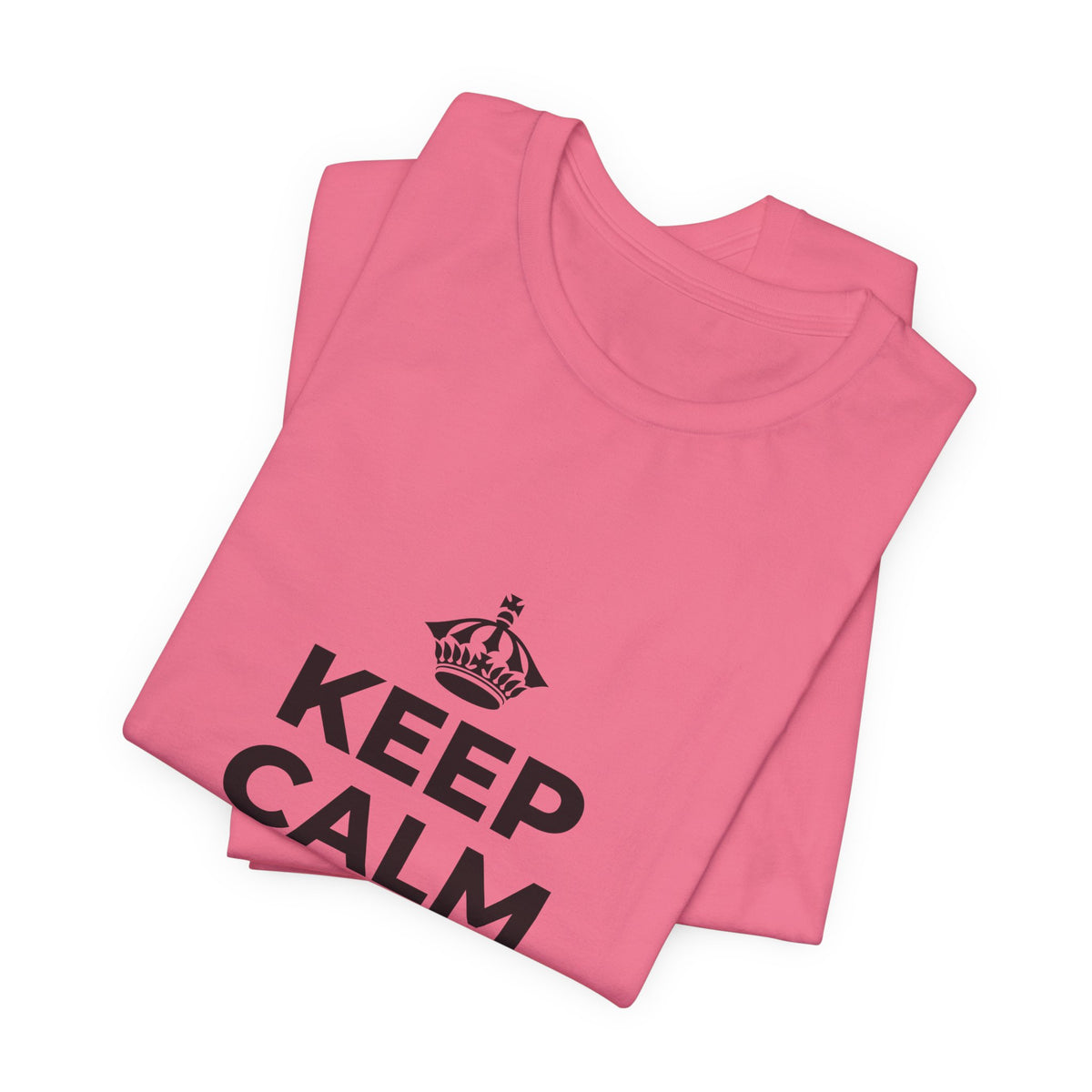 KEEP CALM AND BREATHE T-Shirt (Military Green–Autumn)