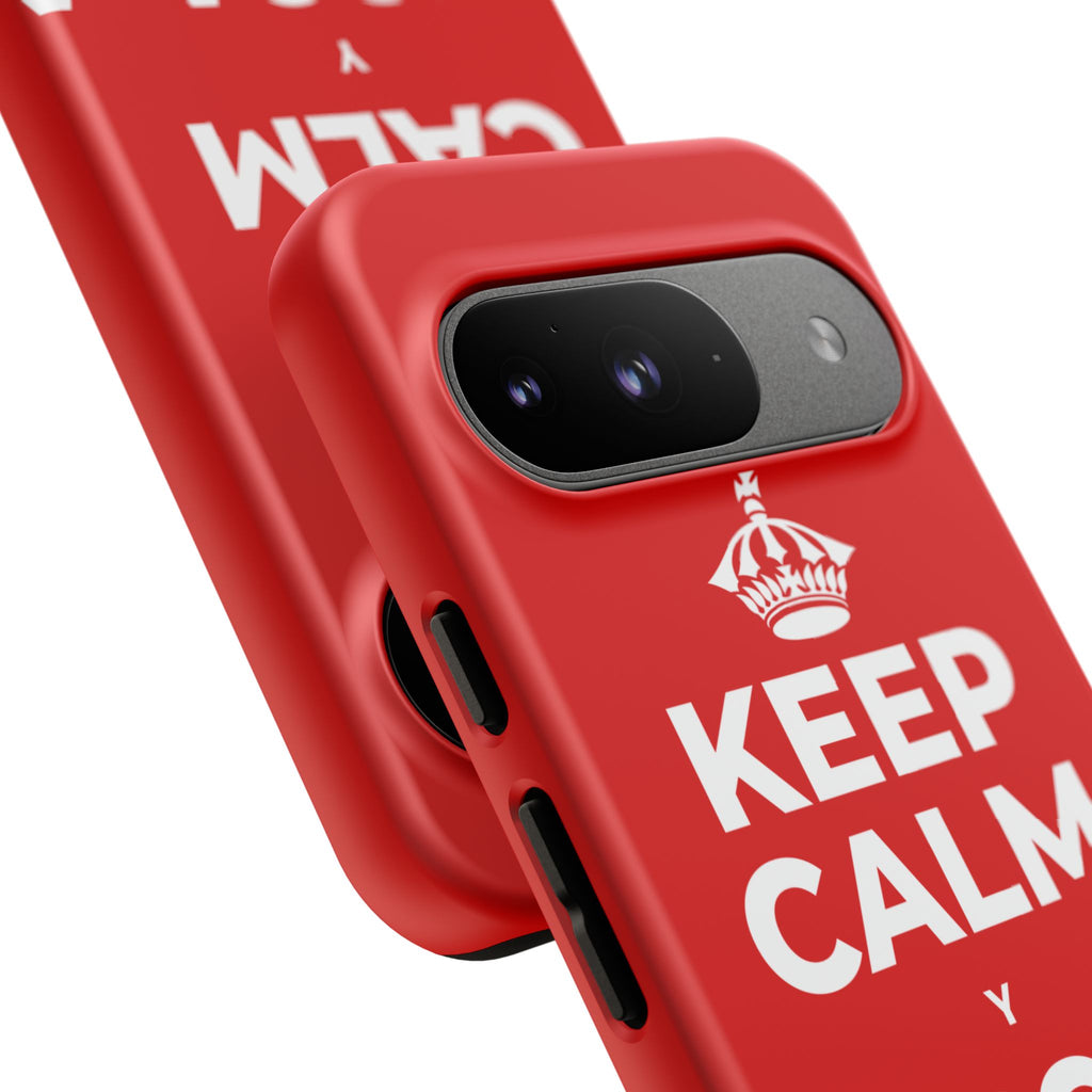 KEEP CALM Y BUSCA A ALGUIEN Phone Case