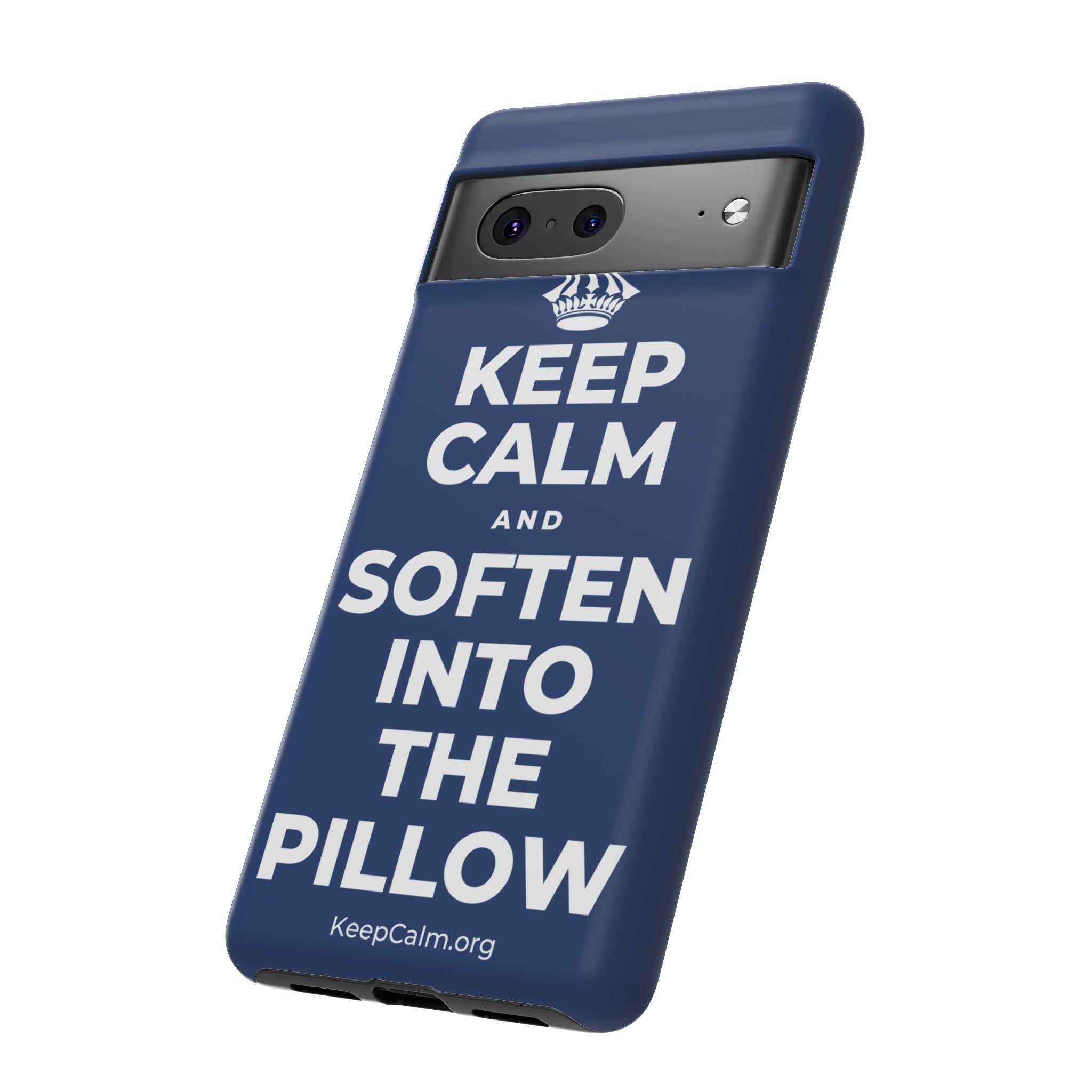 KEEP CALM AND SOFTEN INTO THE PILLOW Phone Case
