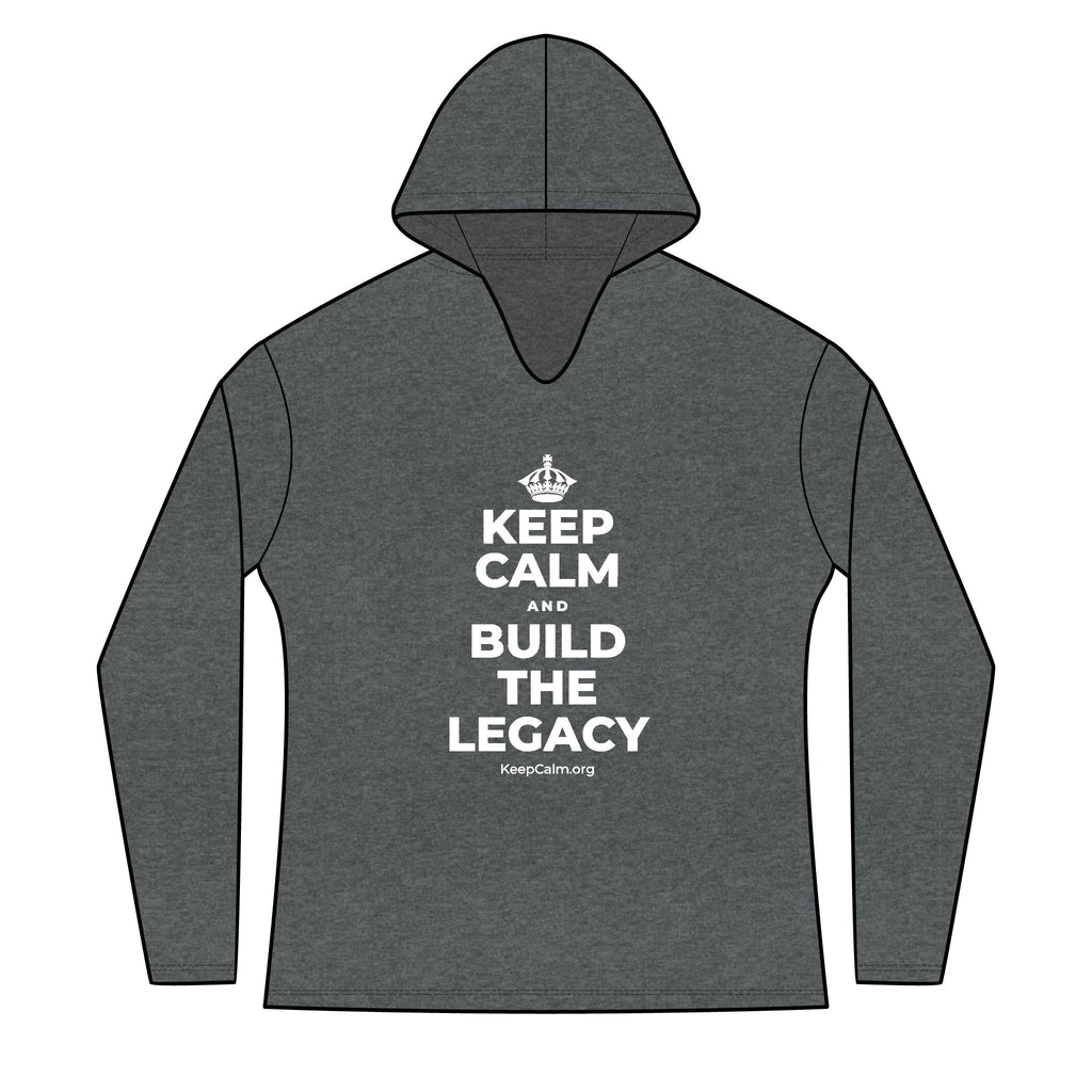 KEEP CALM AND BUILD THE LEGACY Women's Long Sleeve Hoodie