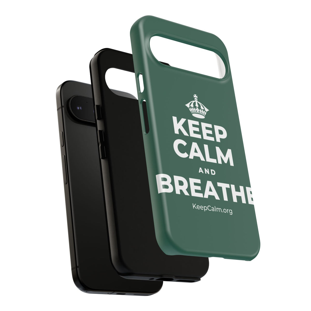 KEEP CALM AND BREATHE Phone Case