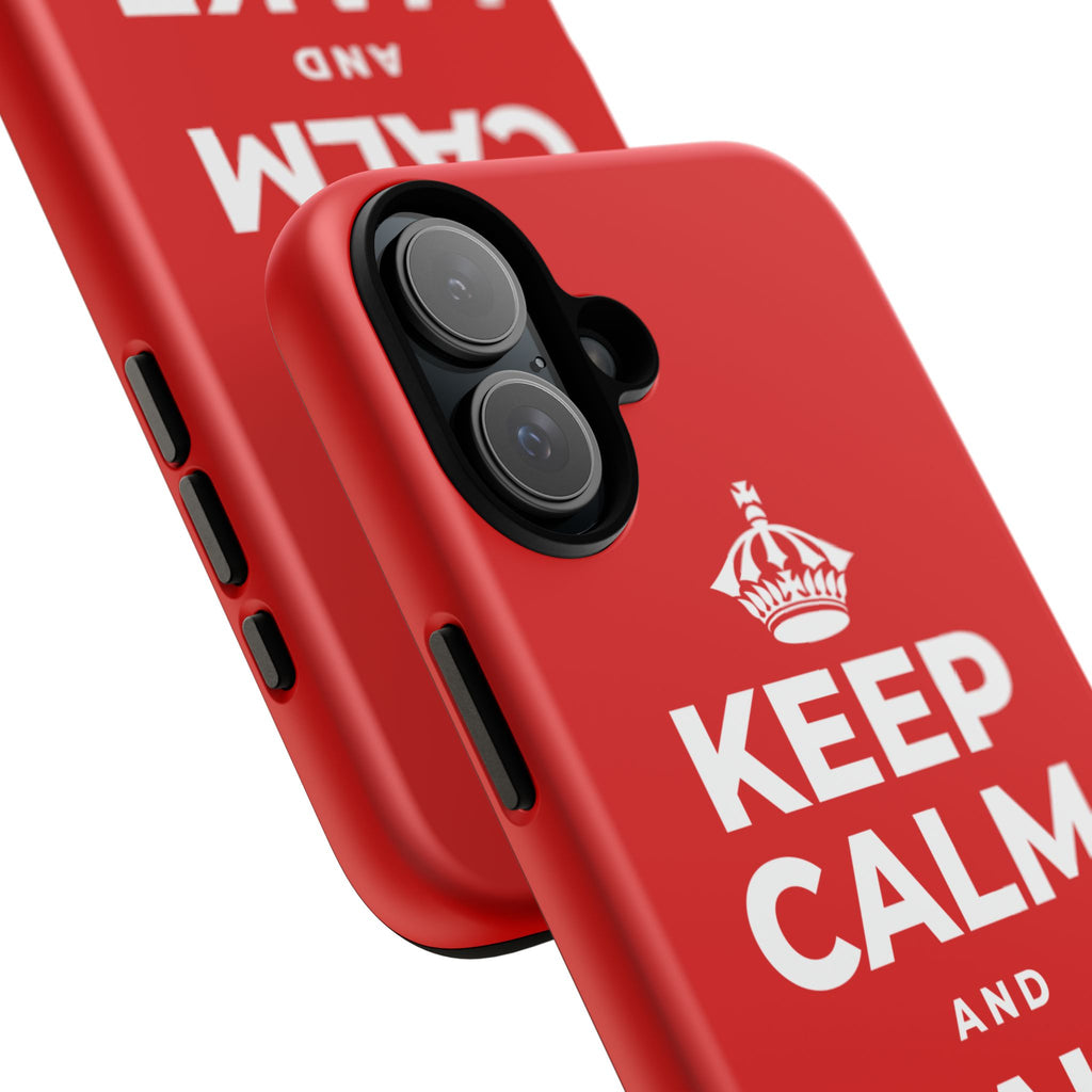 KEEP CALM AND MAKE WAVES Phone Case