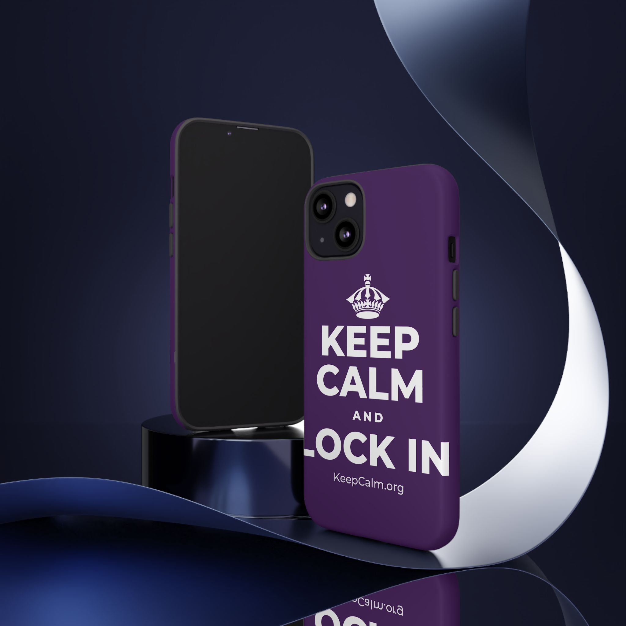 KEEP CALM AND LOCK IN Phone Case