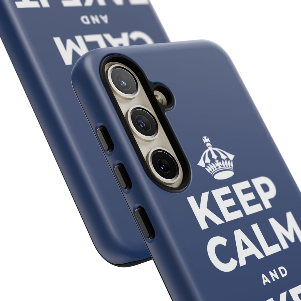 KEEP CALM AND TAKE IT SOFTLY Phone Case