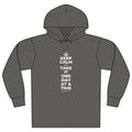 KEEP CALM AND TAKE IT ONE DAY AT A TIME Organic Hoodie Tee