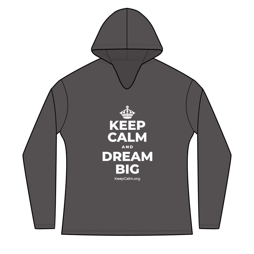 KEEP CALM AND DREAM BIG Women's Long Sleeve Hoodie