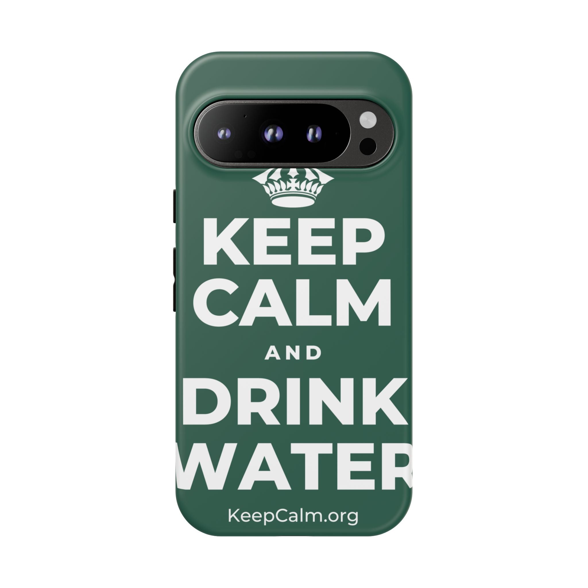 KEEP CALM AND DRINK WATER Phone Case