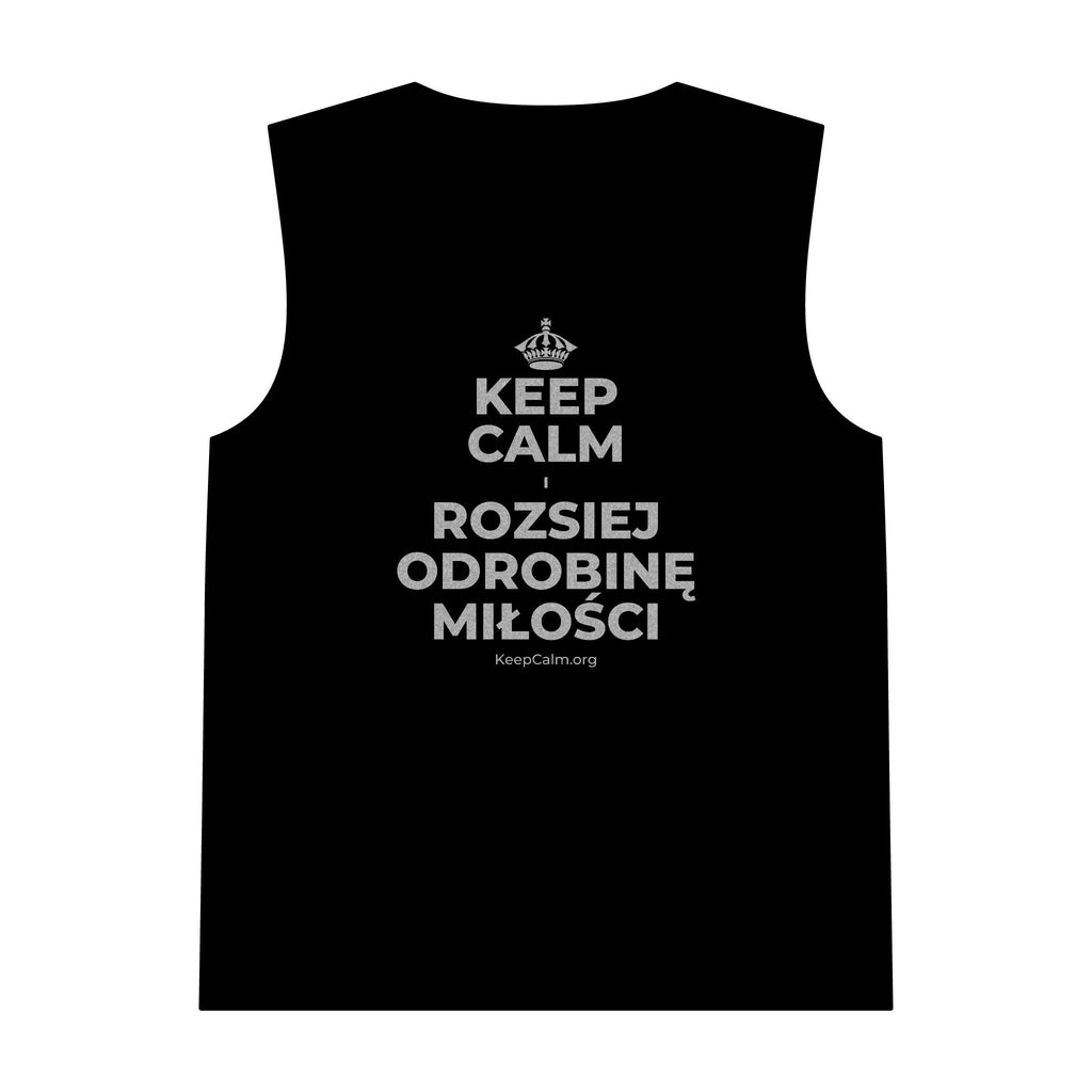 KEEP CALM I ROZSIEJ ODROBINĘ MIŁOŚCI Tank Top