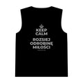 KEEP CALM I ROZSIEJ ODROBINĘ MIŁOŚCI Tank Top
