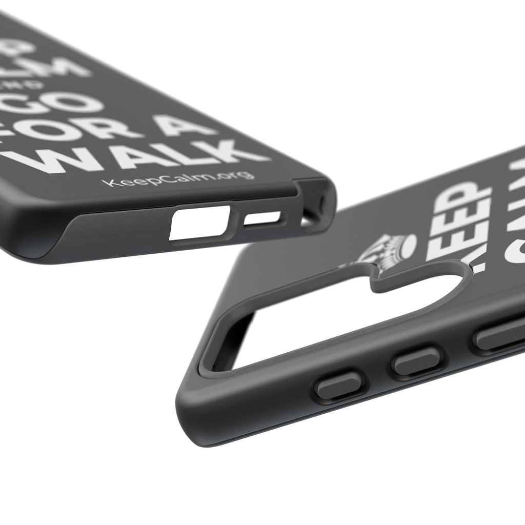 KEEP CALM AND GO FOR A WALK Phone Case