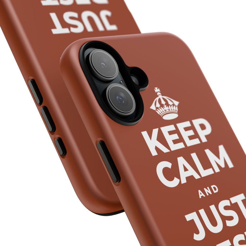 KEEP CALM AND JUST REST, THAT COUNTS Phone Case