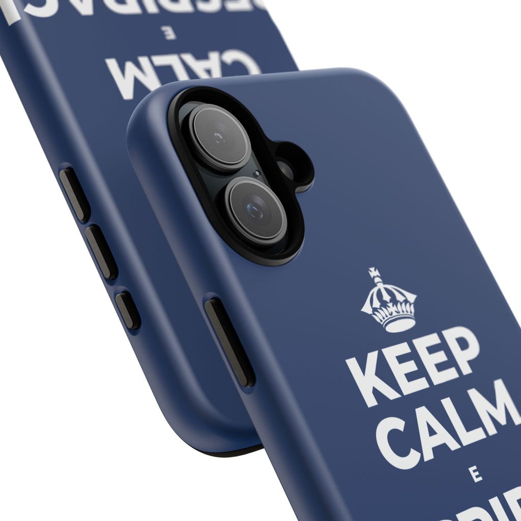 KEEP CALM E RESPIRACI SOPRA Phone Case