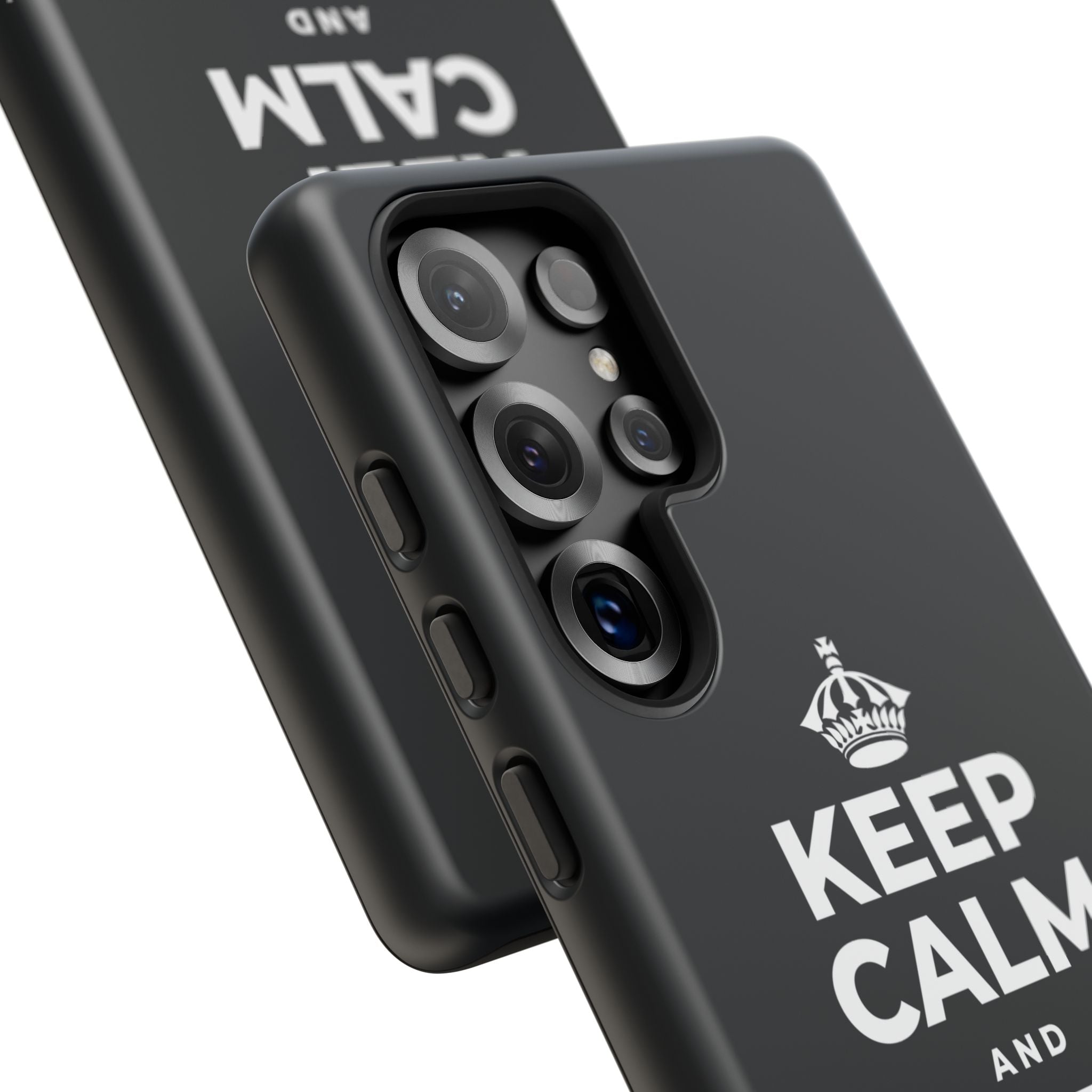 KEEP CALM AND UNCLENCH Phone Case (Dark)