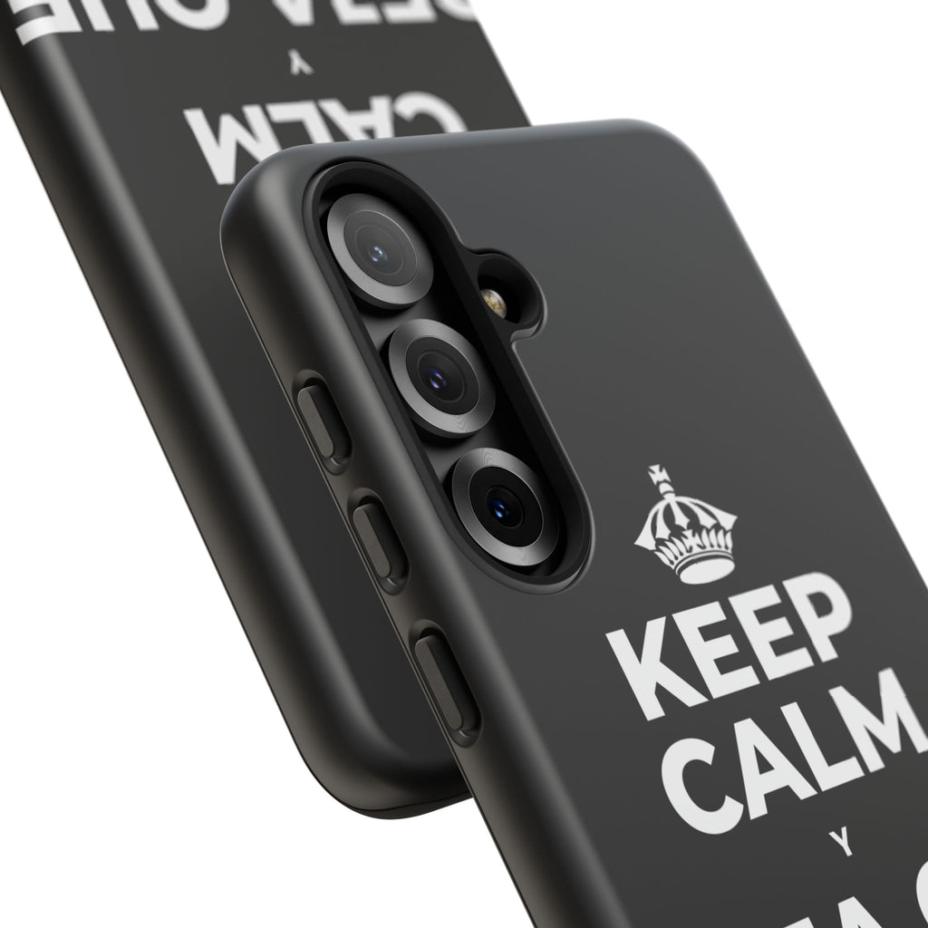 KEEP CALM Y DEJA QUE BASTE Phone Case