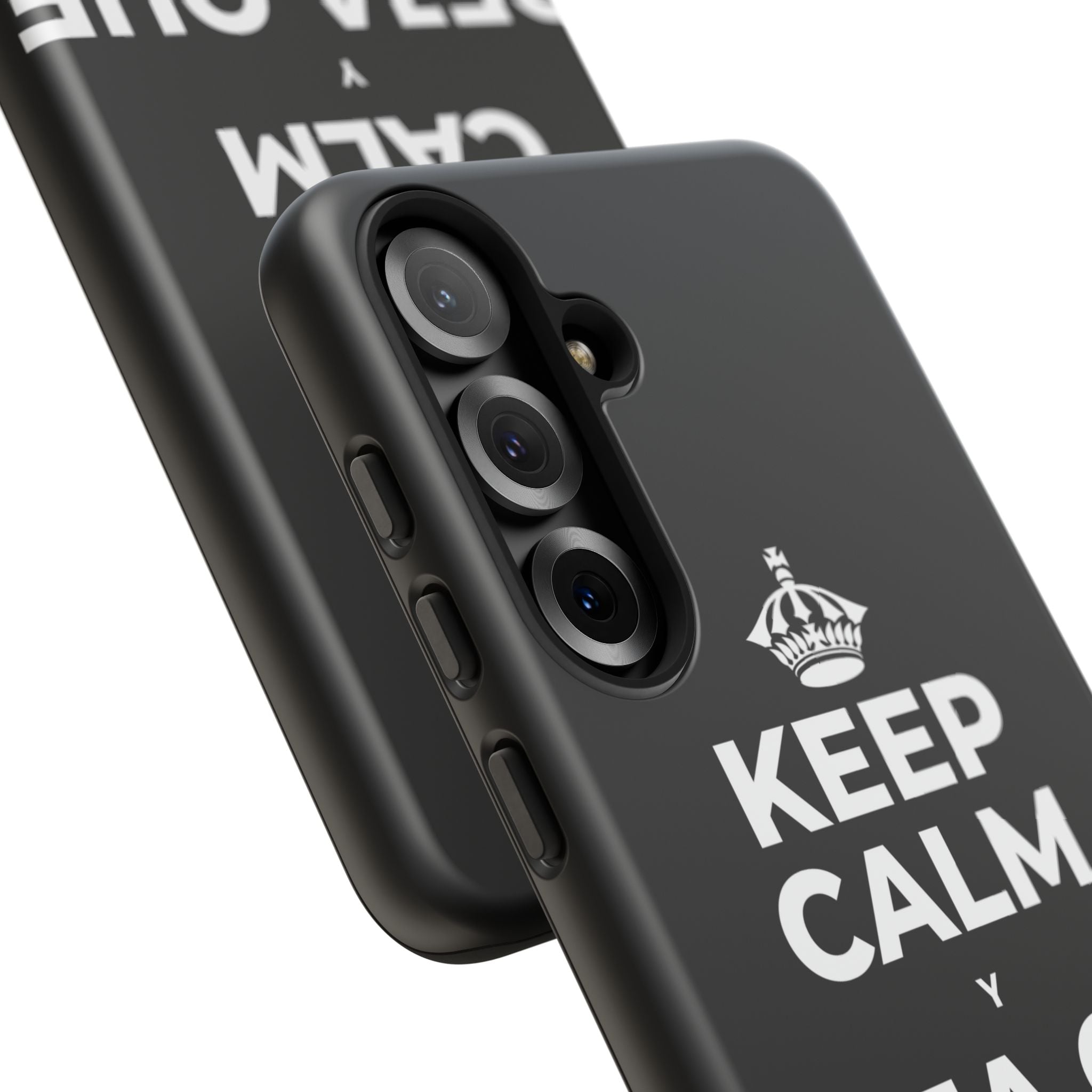 KEEP CALM Y DEJA QUE BASTE Phone Case