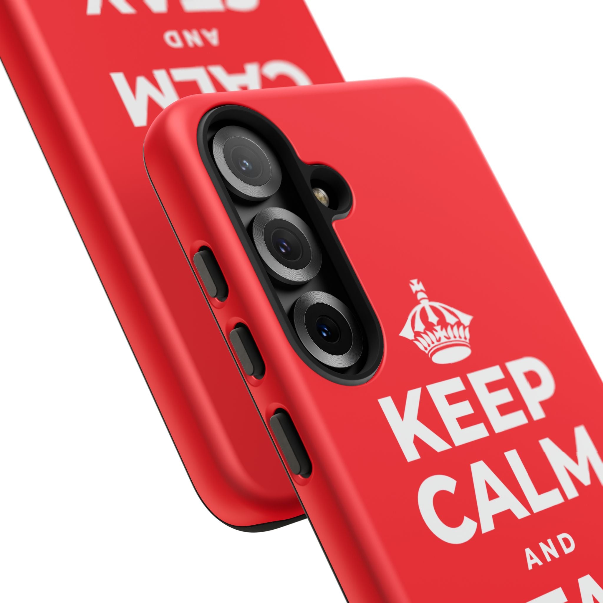 KEEP CALM AND STAY PRESENT Phone Case