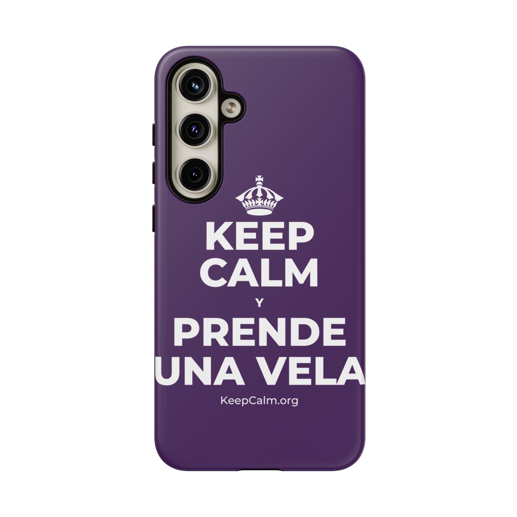 KEEP CALM Y PRENDE UNA VELA Phone Case