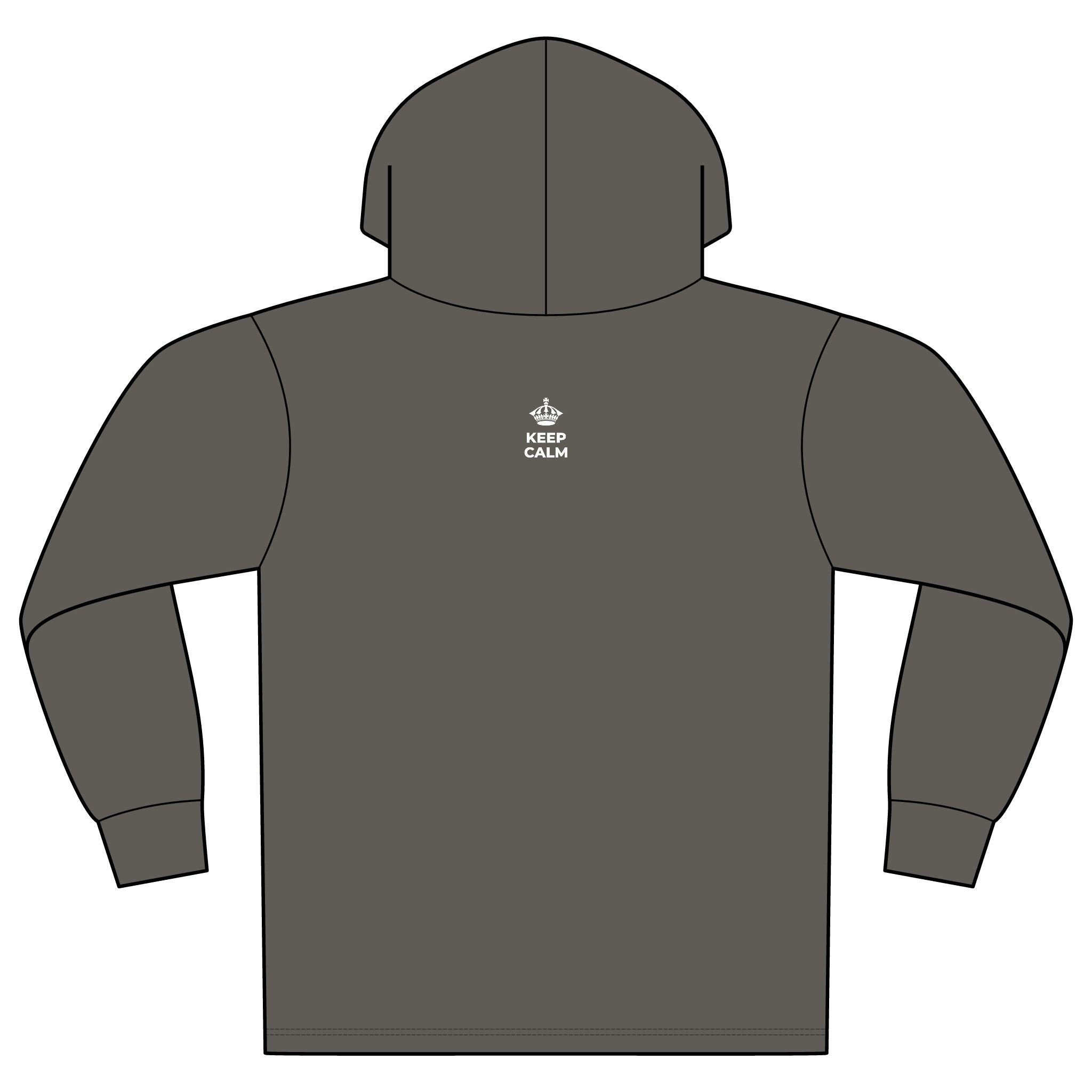 KEEP CALM AND LOVE WITHOUT POSSESSION Organic Hoodie Tee