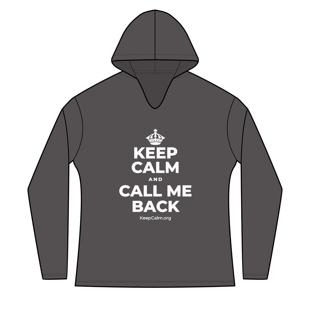 KEEP CALM AND CALL ME BACK Women's Long Sleeve Hoodie