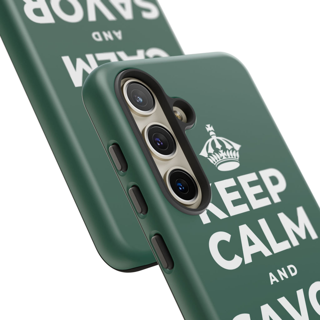 KEEP CALM AND SAVOR THE SIMPLE Phone Case