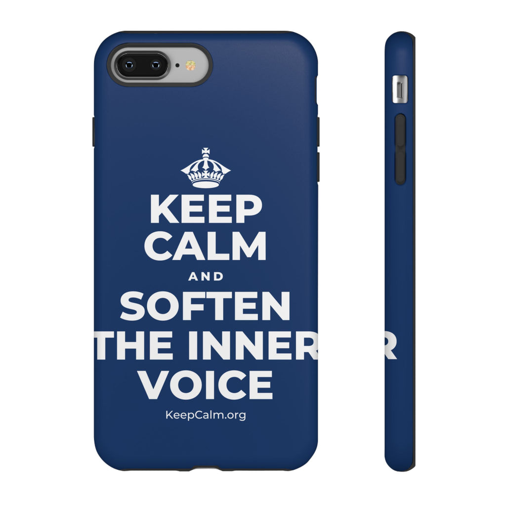 KEEP CALM AND SOFTEN THE INNER VOICE Phone Case