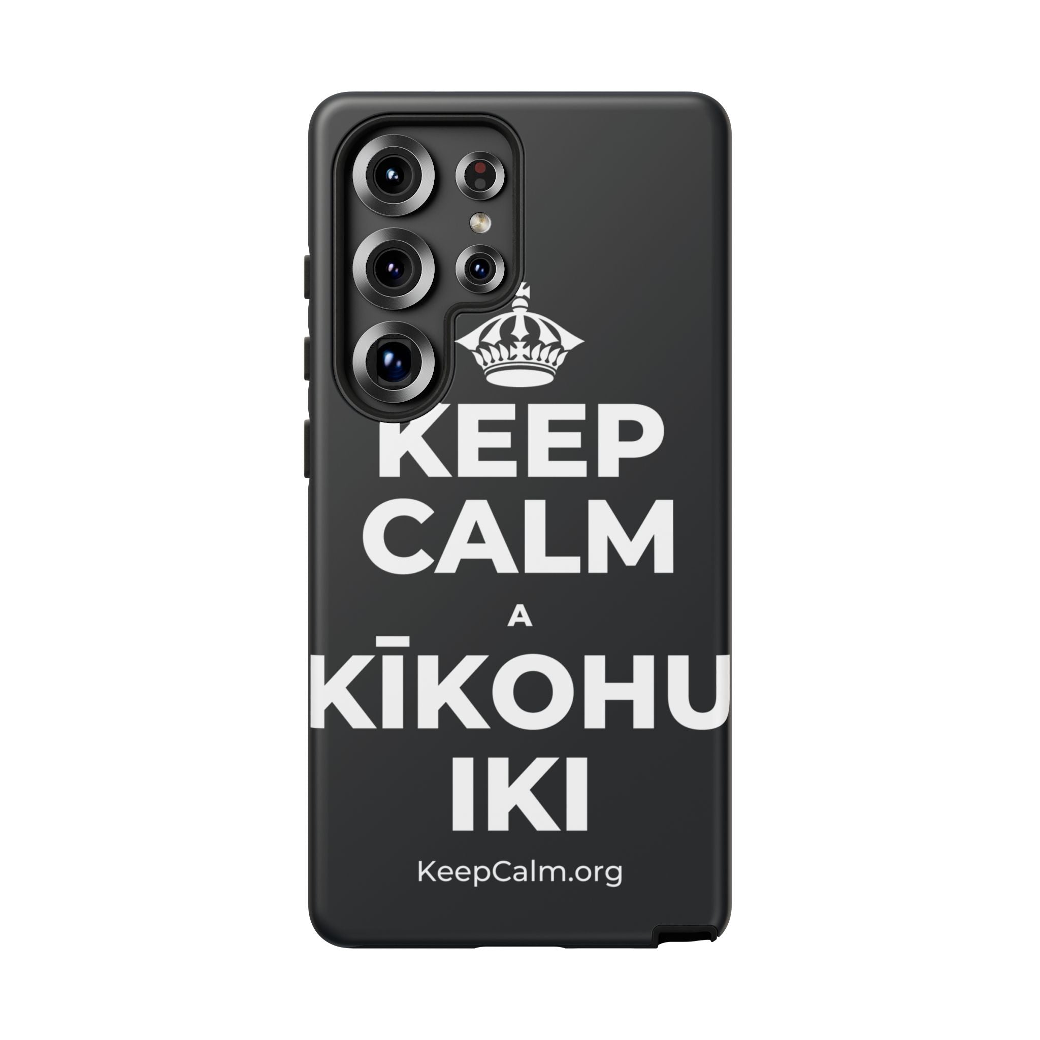 KEEP CALM A KĪKOHU IKI Phone Case (Dark)