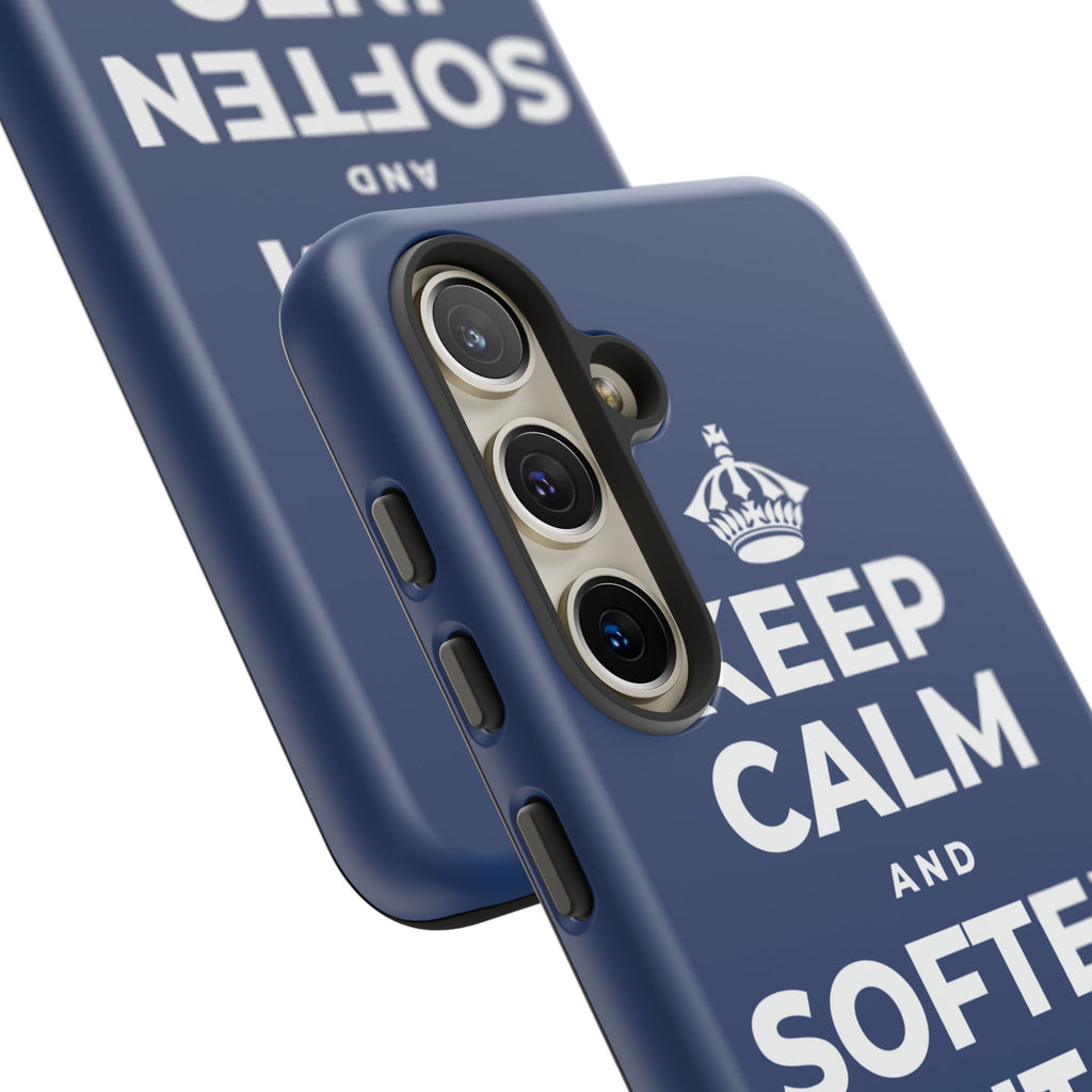 KEEP CALM AND SOFTEN INTO THE PILLOW Phone Case