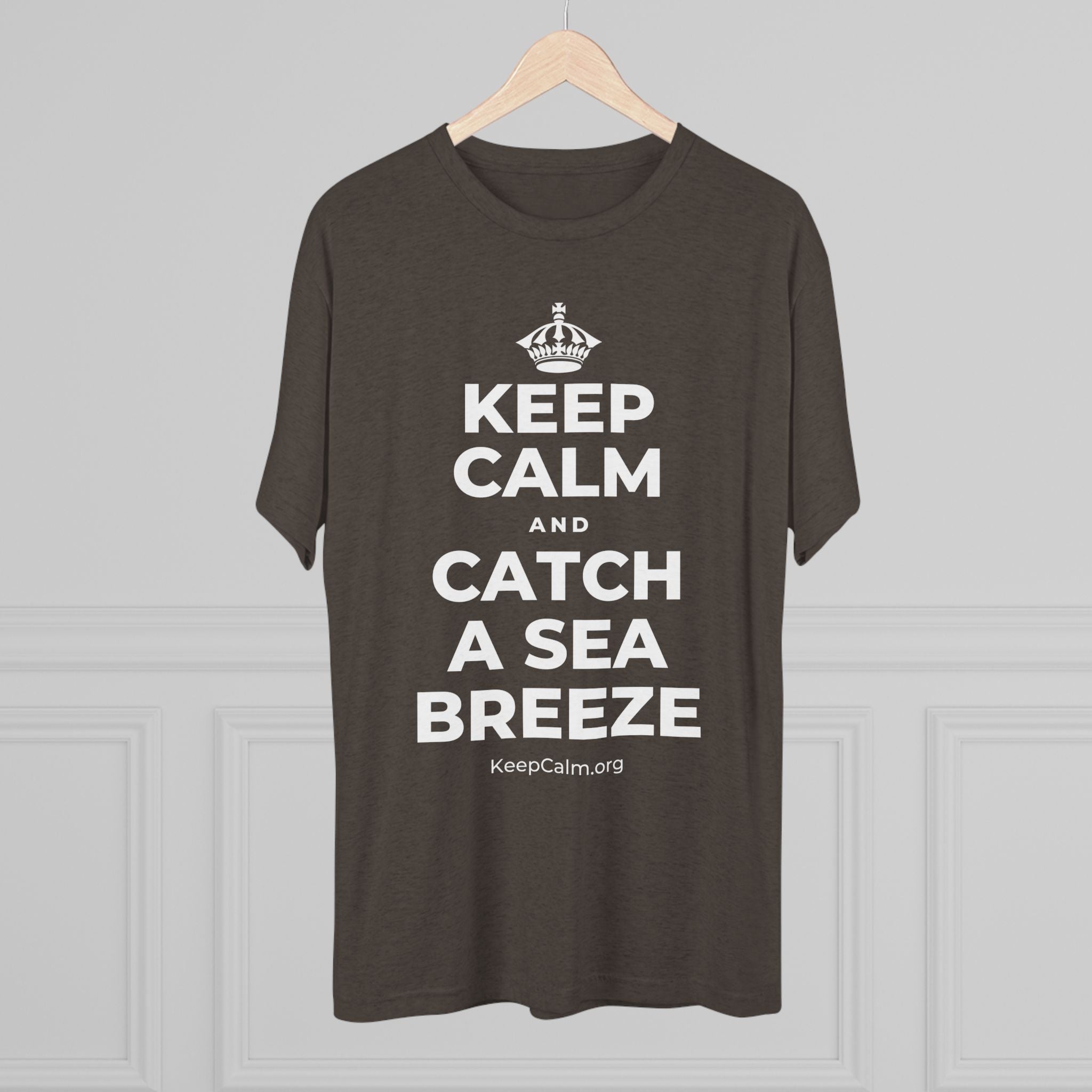 KEEP CALM AND CATCH A SEA BREEZE Tri-Blend Tee