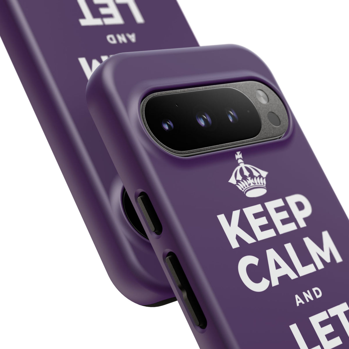 KEEP CALM AND LET YOURSELF ENJOY IT Phone Case