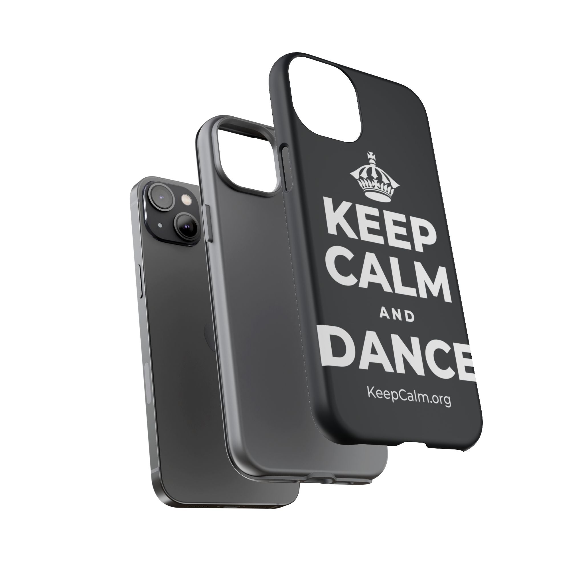 KEEP CALM AND DANCE Phone Case (Dark)