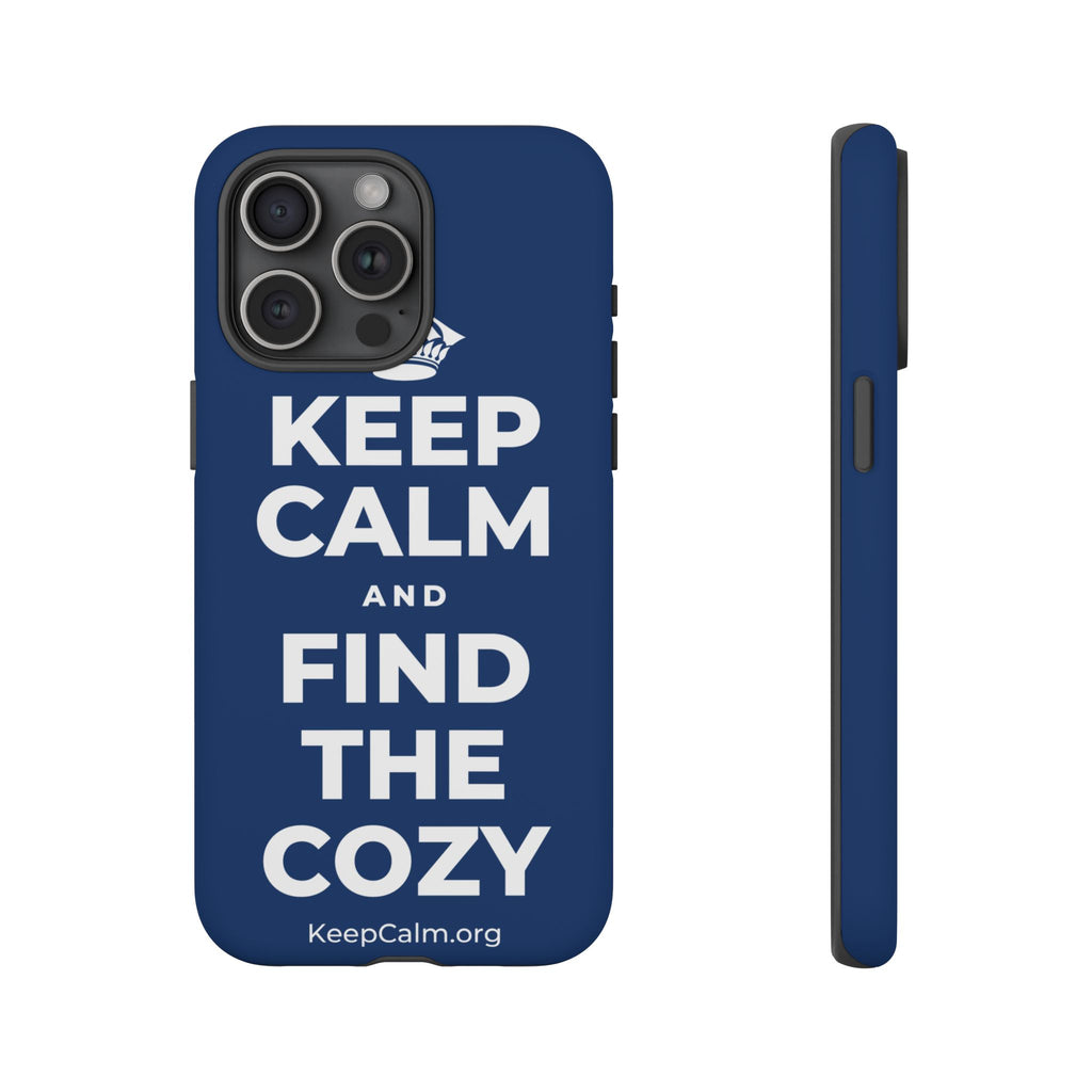 KEEP CALM AND FIND THE COZY Phone Case