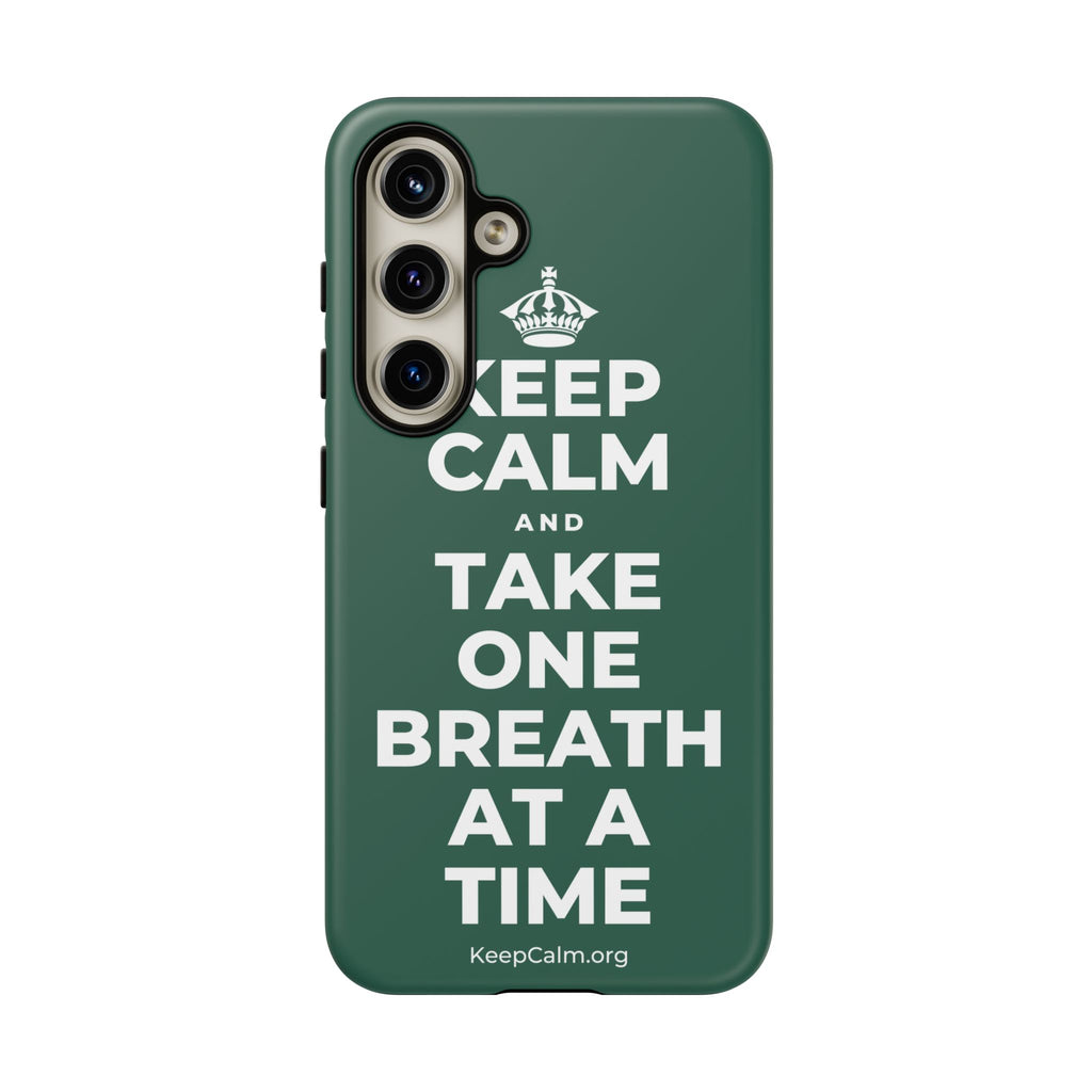 KEEP CALM AND TAKE ONE BREATH AT A TIME Phone Case