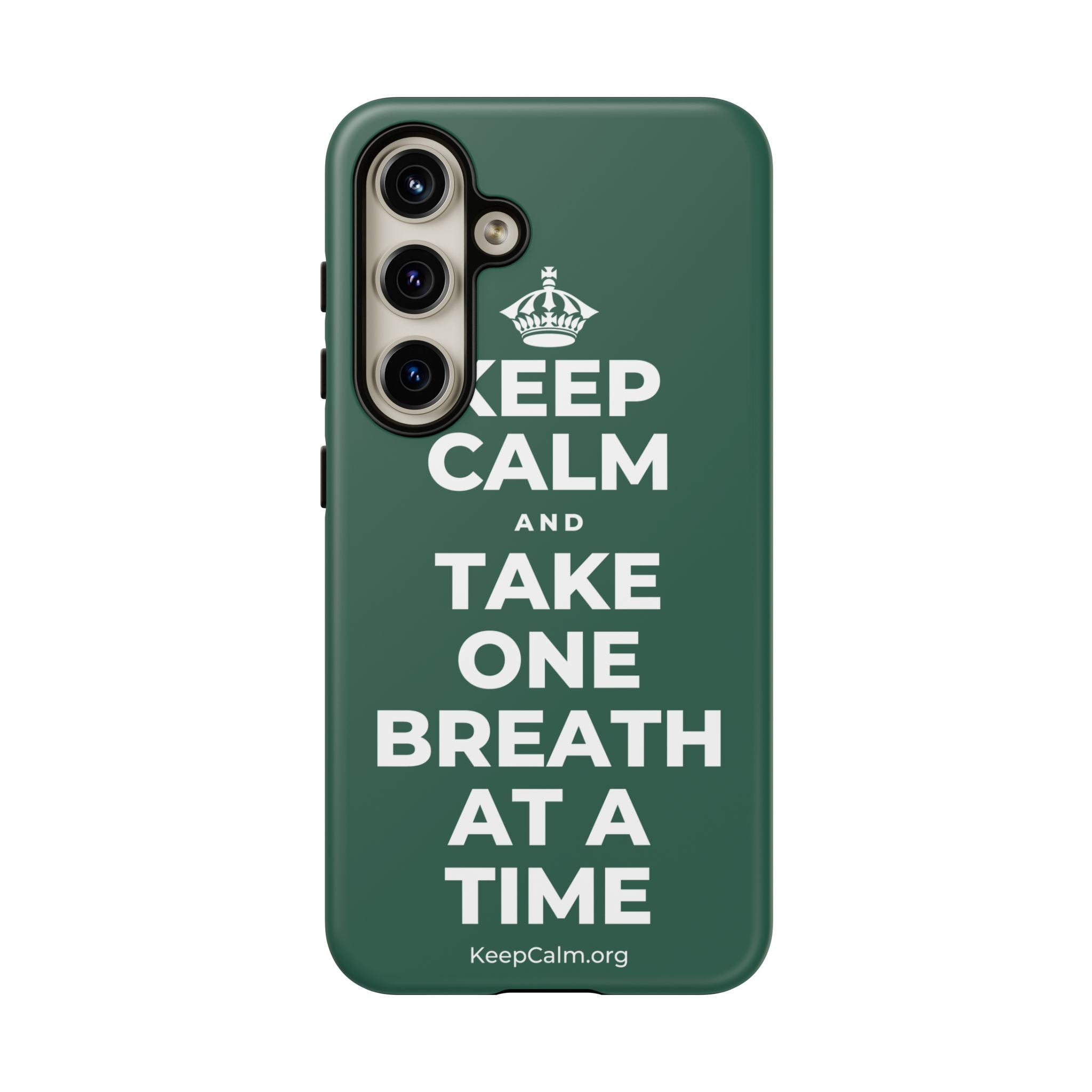 KEEP CALM AND TAKE ONE BREATH AT A TIME Phone Case