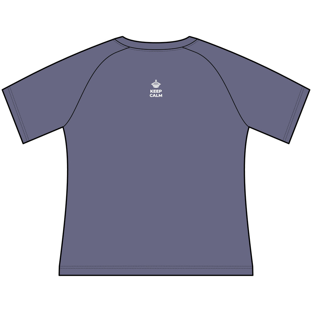 KEEP CALM Y LÁNZATE AL AGUA Women's Raglan Tee