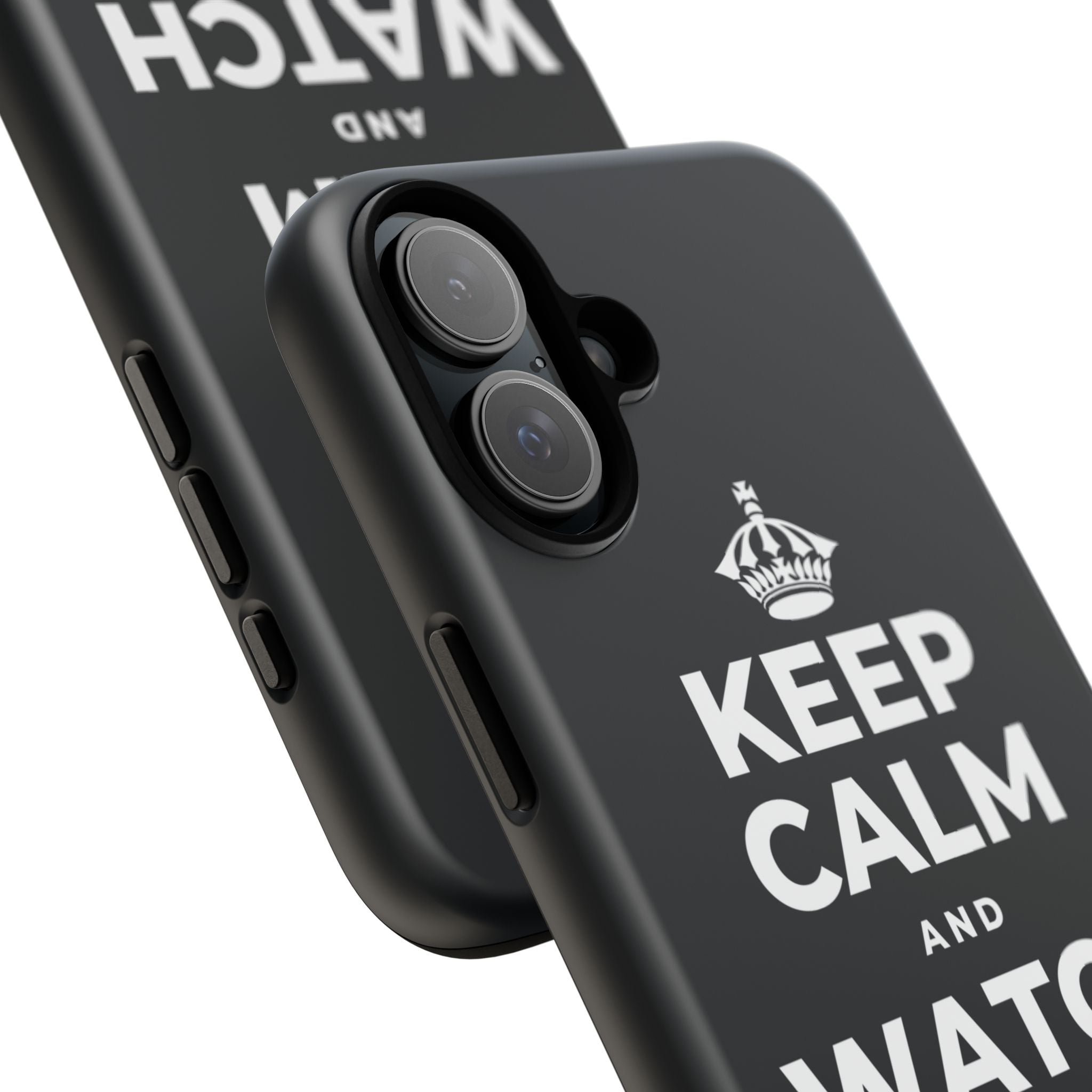 KEEP CALM AND WATCH THEM GROW Phone Case (Dark)