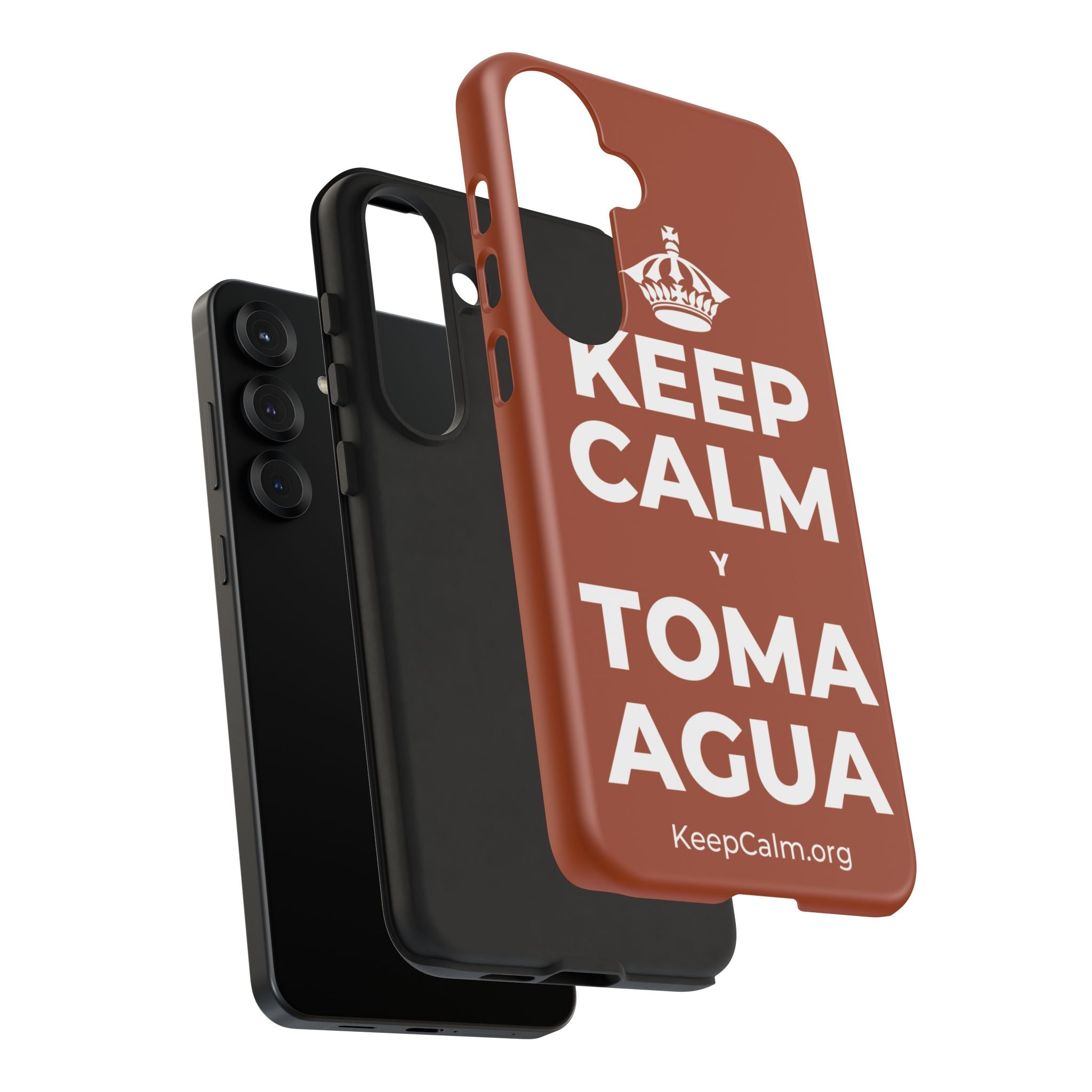 KEEP CALM Y TOMA AGUA Phone Case