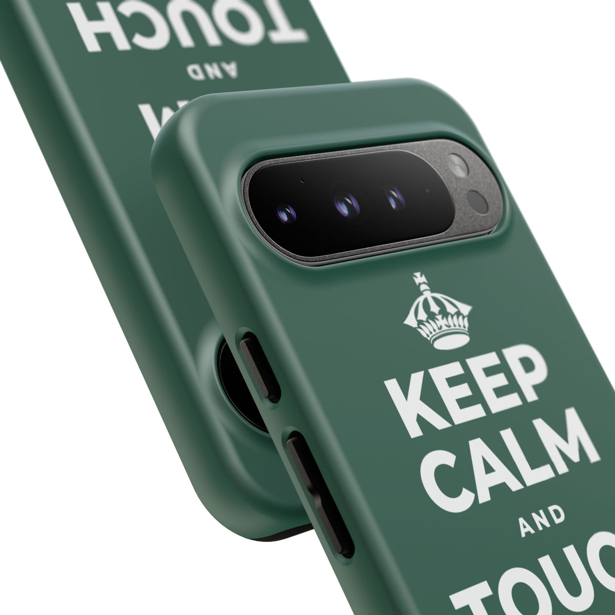 KEEP CALM AND TOUCH SOME GRASS Phone Case